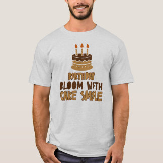 Birthday Cake Bliss Design T-shirt