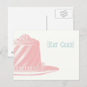 Birthday Cake Briefkaart (Voorkant / Achterkant)