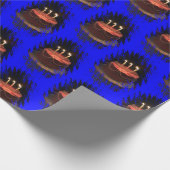 Birthday Cake Cadeaupapier (Hoek)