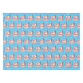 Birthday cake cartoon illustratie tafelkleed (Voorkant (Horizontaal))