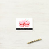 Birthday cake cartoon post-it® notes (Op bureau)