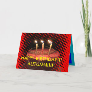 Birthday Cake Close Carte Anniversaire