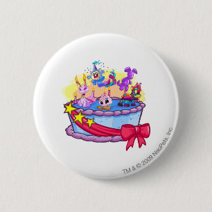 Birthday Cake Group Shot Ronde Button 5,7 Cm