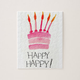 birthday cake jigsaw puzzle