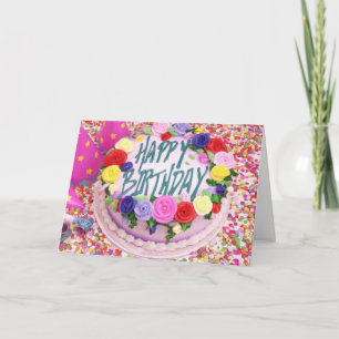 Birthday Cake Kaart