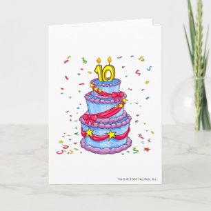 Birthday Cake Kaart