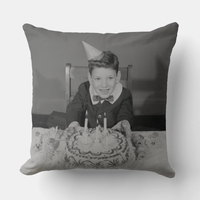 Birthday Cake Kussen (Voorkant)