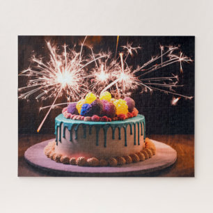 Birthday Cake Legpuzzel