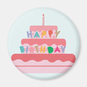 Birthday Cake Magnet (Devant)