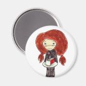 Birthday Cake Magnet Magneet (Voorkant / Achterkant)