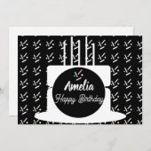 Birthday Cake Party Sprinkles Colour Feestdagenkaart (Voorkant / Achterkant)