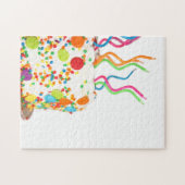 Birthday Cake Puzzle Legpuzzel (Horizontaal)