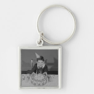 Birthday Cake Sleutelhanger