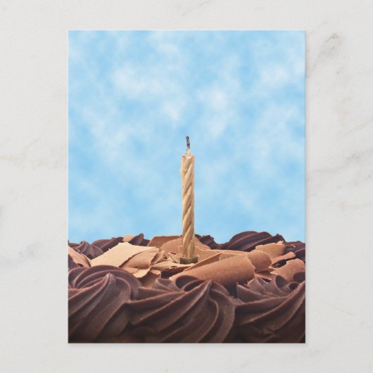 Birthday Candle Briefkaart (Voorkant)