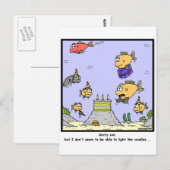 Birthday Candles Briefkaart (Voorkant / Achterkant)