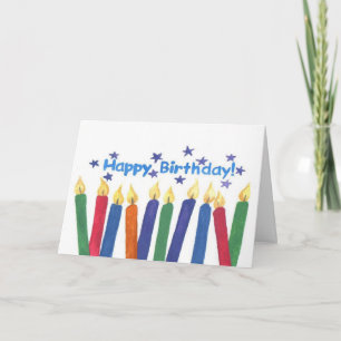 Birthday Candles Kaart