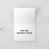 Birthday Candles Kaart (Binnen)