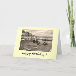 Birthday Card - Brixham, Devon Kaart