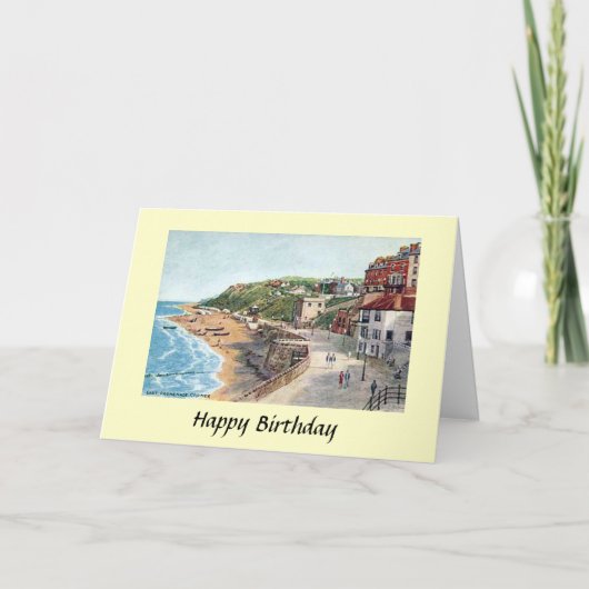 Birthday Card - Cromer, Norfolk Kaart (Voorkant)