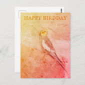 Birthday Card for Bird Lovers Briefkaart (Voorkant / Achterkant)