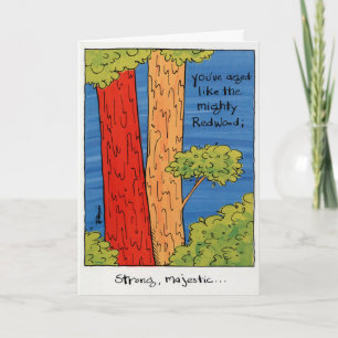 Birthday Card For Him - Redwood Kaart