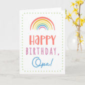 Birthday Card for Opa Kaart (Gele Bloem)