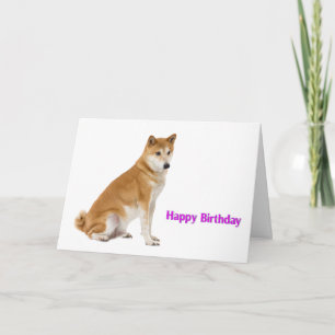 Birthday Card Kaart