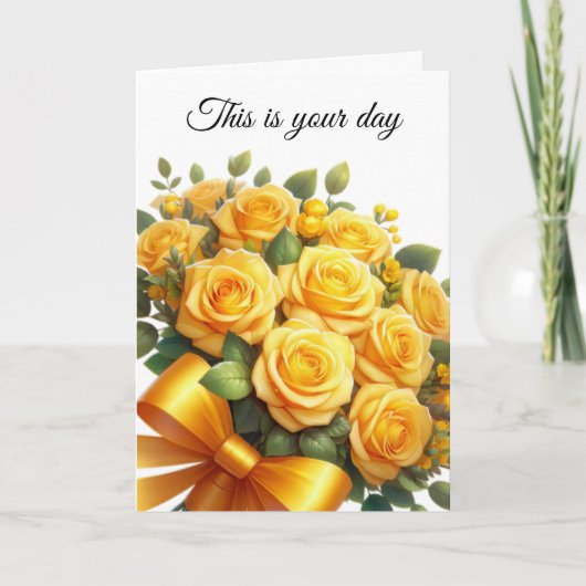 Birthday Card Kaart (Voorkant)