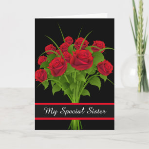 Birthday Card - Mijn speciale zuster Card Kaart