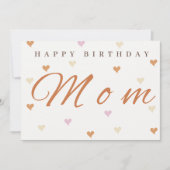 Birthday Card voor mam Kaart (Voorkant)