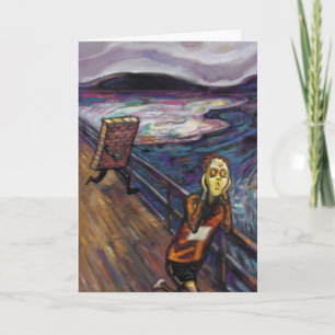 Birthday Card voor marathoner - Hitting the Wall Kaart