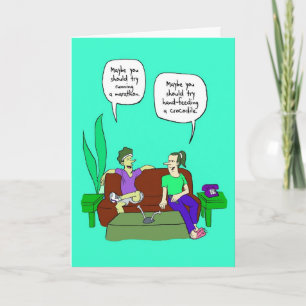 Birthday Card voor marathoner - Marathon Crocodile Kaart