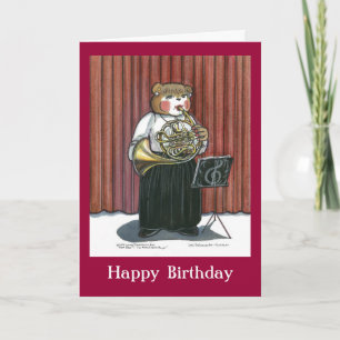 Birthday Card voor musicus Kaart