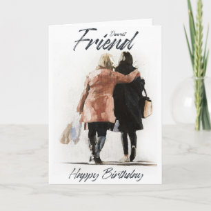 Birthday Card voor Vrouw Friend Kaart