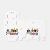 Birthday Cavalier King Charles Spaniel   Bedankdoosjes (Uitgevouwen)