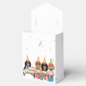 Birthday Cavalier King Charles Spaniel   Bedankdoosjes (Geopend)