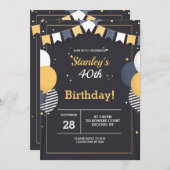 Birthday Celebration Kaart (Voorkant / Achterkant)