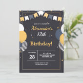 Birthday Celebration Kaart (Staand voorkant)