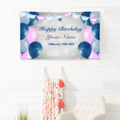 Birthday Celebration Vinyl Banner, 3' x 5' Spandoek (Insitu)