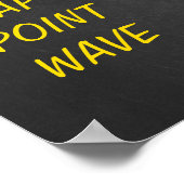 Birthday Chalkboard Girls Superhelds Party Poster (Hoek)