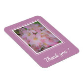 Birthday cherry blossom foto Dank je wel Magneet (Rechterzijde)