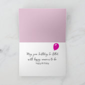 Birthday Cherry Blossom Kaart (Binnen)