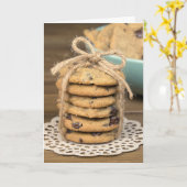 birthday chocolate chip cookies kaart (Gele Bloem)