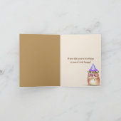 Birthday Chocolate Chip Cookies Kaart (Binnen)