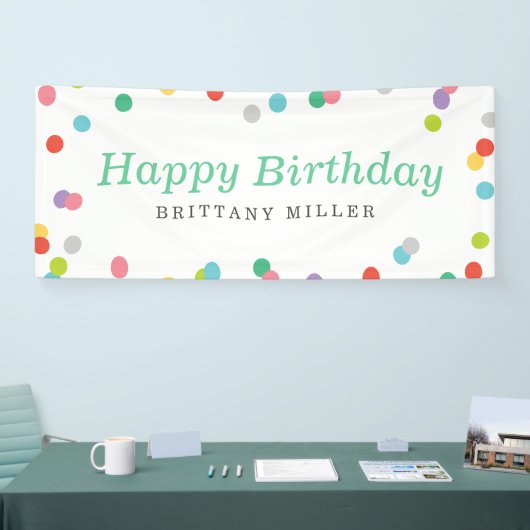 Birthday Confetti Spandoek (Beurs)