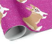 Birthday Corgi Cadeaupapier (Rol Hoek)