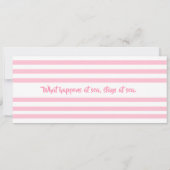 Birthday Cruise ticket instapkaart Kaart (Achterkant)