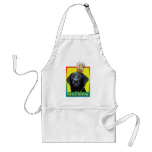 Birthday Cupcake - Labrador - Black - Gage Standaard Schort