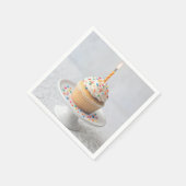 Birthday Cupcake with a Candle Servet (Hoek)
