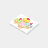 Birthday Cupcakes Post-it® Notes (Schuin)